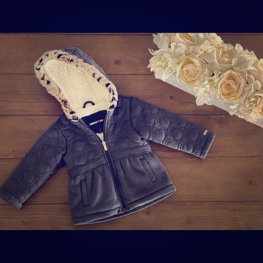 Infant Girl’s Fleece Lined Winter Coat